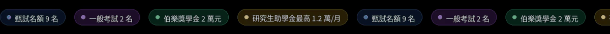 招生資訊動態跑馬燈